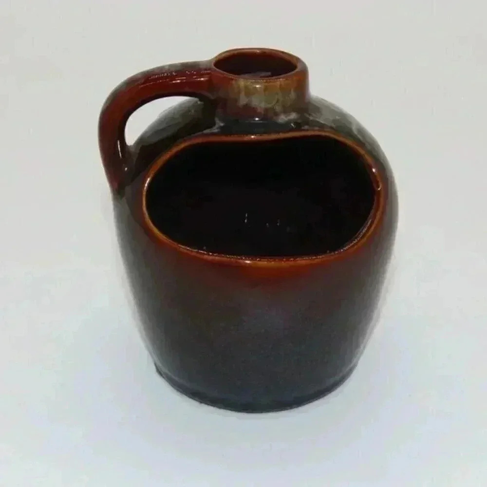 Vintage Stoneware Pottery Little Brown Jug Nicely Glazed